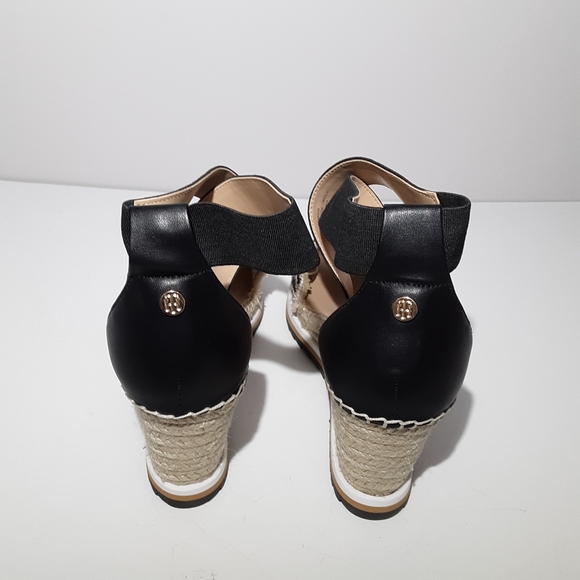 Tommy Hilfiger wedge espadrille sandals - Picture 2 of 7